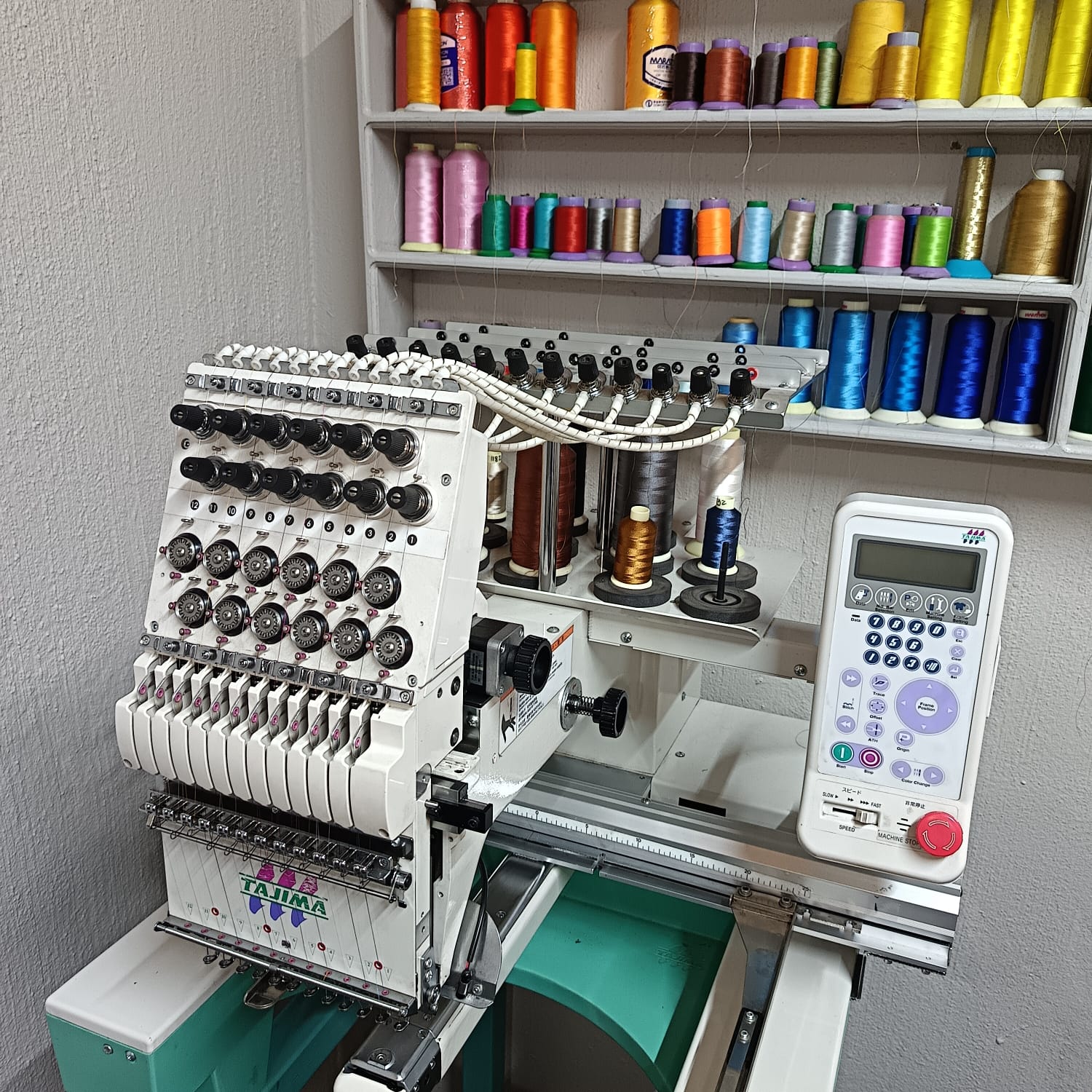 Tajima Embroidery Head