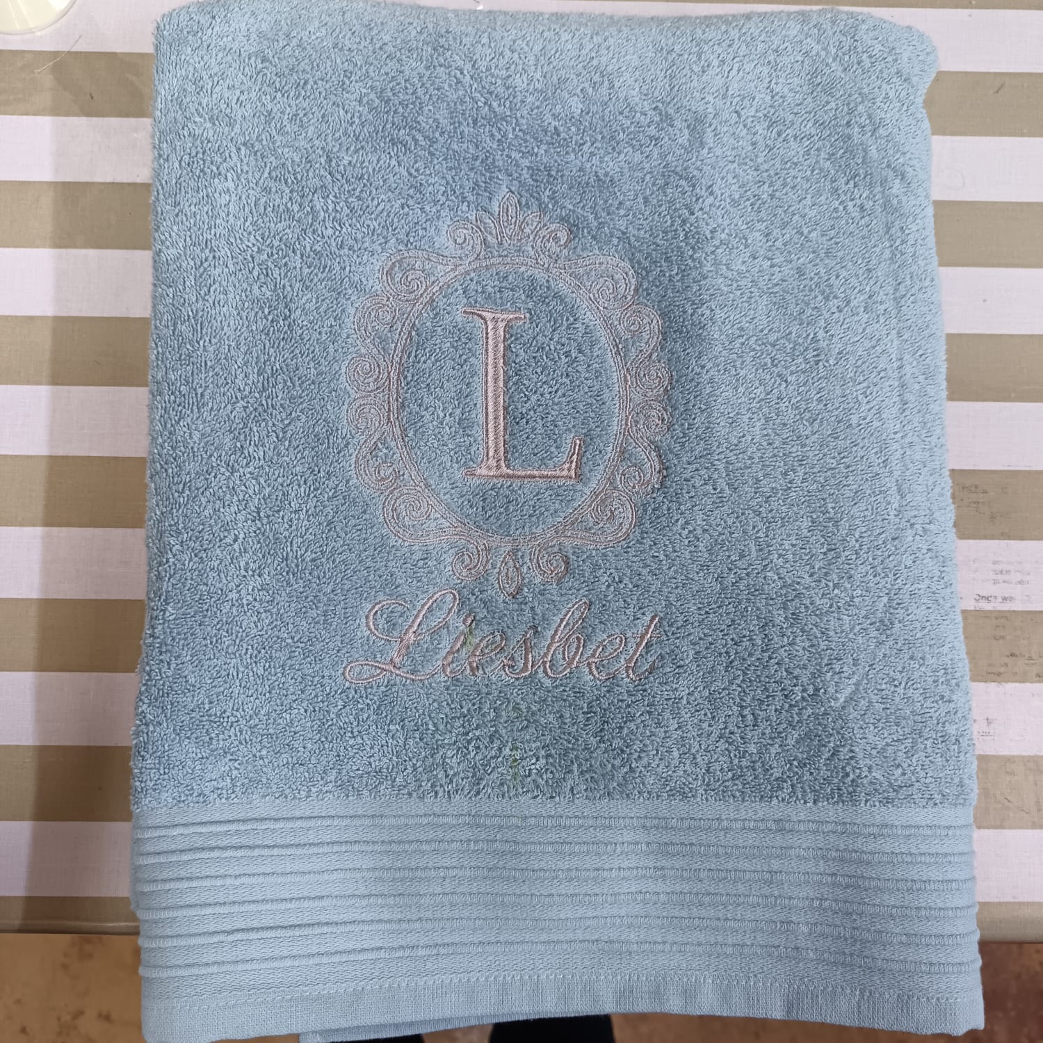 Monogrammed Towel
